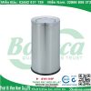 Thùng rác inox tròn nắp bập bênh BYH-49-Bodoca